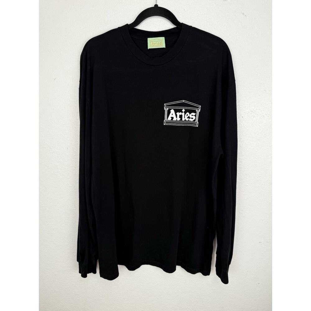 Aries The Rat Project Long Sleeve T-shirt Size XL Black No Problemo Italy